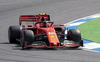 Đua xe F1: Đội Ferrari đạt thành tích tốt nhất tại buổi chạy thử GP Đức