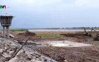 Nhiều công trình thủy lợi chậm tiến độ trước mùa mưa lũ