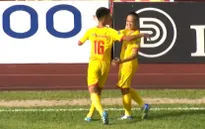 VIDEO: Bàn thắng đẹp mắt của Sỹ Minh làm "cháy lưới" CLB Hà Nội