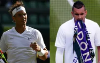 Wimbledon 2019: Cố tình đánh bóng vào ngực Nadal, Kyrgios từ chối xin lỗi