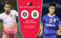 CLB Sài Gòn 0-1 B.Bình Dương: Trọng Huy lập công, đội khách giành trọn 3 điểm!