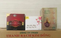 Thu hồi 3 nhãn mỹ phẩm của Công ty Thanh Bạch Kim Đồng