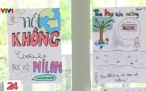 Nhiều trường học hưởng ứng phong trào không rác thải nhựa