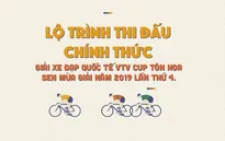 [Infographic] Lộ trình 8 chặng của Giải xe đạp quốc tế VTV Cúp 2019
