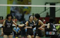 NEC (Nhật Bản) 3-0 (25/18, 25/16, 25/20) CLB Phúc Kiến (Trung Quốc) (Giải bóng chuyền nữ quốc tế VTV Cup Tôn Hoa Sen 2019)