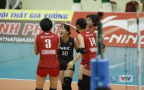 Trận bán kết 1 VTV Cup Tôn Hoa Sen 2019: NEC Red Rockets (Nhật Bản) 3-0 (25/22, 25/11, 25/19) CLB Phúc Kiến (Trung Quốc)