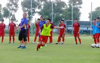ĐT U19 Việt Nam hào hứng tập luyện dưới sự hướng dẫn của HLV Philippe Troussier