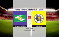 VIDEO Highlights: Sông Lam Nghệ An 0-1 CLB Hà Nội (Vòng 24 V.League 2019)