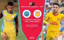 [KT] S.Khánh Hòa BVN 3-0 DNH Nam Định: Sống lại hy vọng trụ hạng!