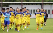 Công Phượng hăng hái tập luyện sau khi hội quân cùng ĐT Việt Nam tại Thái Lan