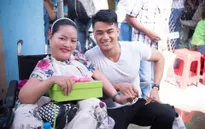 Á quân Mister Việt Nam Lê Hữu Đạt tổ chức sinh nhật cho mái ấm người khuyết tật