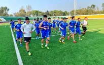 CLB Hà Nội tập luyện thoải mái tại Bình Nhưỡng