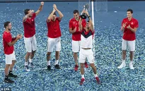 Novak Djokovic cùng ĐT Serbia giành chức vô địch ATP Cup 2020