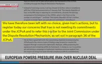 3 nước EU kích hoạt cơ chế tranh cãi với Iran về thỏa thuận hạt nhân