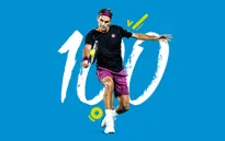 Roger Federer giành chiến thắng thứ 100 đầy kịch tính tại Australia mở rộng