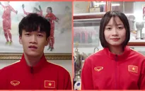 U22 Việt Nam và ĐT nữ Việt Nam gửi lời chúc Tết Canh Tý 2020 tới người hâm mộ