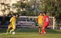 Đấu tập: U23 Việt Nam thất bại 1-2 trước U23 Bahrain