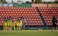 ĐT U23 Việt Nam tích cực tập luyện tại Thái Lan