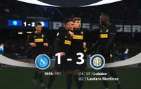 Napoli 1-3 Inter Milan: Bộ đôi Lukaku - Lautaro tiếp tục tỏa sáng