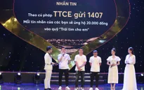 Gần 230.000 tin nhắn ủng hộ bệnh nhi tim bẩm sinh qua CTTĐT nhân đạo quốc gia 1400