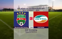 VIDEO Highlights: Becamex Bình Dương 2-0 CLB Viettel (Vòng 13 LS V.League 1-2020)