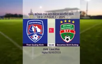 VIDEO Highlights: Than Quảng Ninh 3-0 Becamex Bình Dương (Vòng 1 giai đoạn 2 V.league 2020, nhóm A)