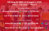 Lịch thi đấu và trực tiếp vòng 2 giai đoạn 2 V.League 2020: Tâm điểm Hoàng Anh Gia Lai – CLB Hà Nội