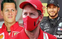 Sebastian Vettel đánh giá cao Michael Schumacher hơn Lewis Hamilton