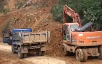 Quảng Bình tập trung khắc phục giao thông sau mưa lũ