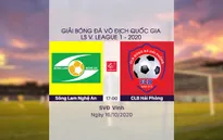 VIDEO Highlights: Sông Lam Nghệ An 1–0 CLB Hải Phòng (Vòng 2 Giai đoạn 2 V.League 2020, nhóm B)