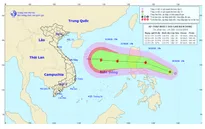 Áp thấp nhiệt đới có thể mạnh thành bão, hướng vào miền Trung