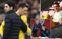 Bị loại khỏi đội hình Arsenal, Ozil viết tâm thư gửi người hâm mộ
