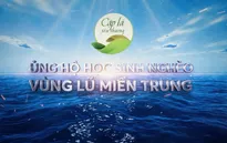 Cùng "Cặp lá yêu thương" ủng hộ trẻ em nghèo vùng lũ