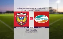 VIDEO Highlights: Hồng Lĩnh Hà Tĩnh 0-1 CLB Viettel (Vòng 4 giai đoạn 2 V.League 2020, nhóm A)