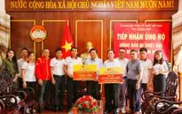 Tiếp tục những hoạt động ý nghĩa của đoàn đua xe đạp VTV - Cúp Tôn Hoa Sen