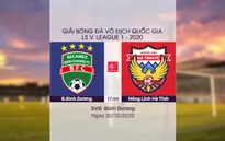 VIDEO Highlights: B.Bình Dương 1-1 Hồng Lĩnh Hà Tĩnh (Vòng 5 giai đoạn 2 LS V.League 1-2020, nhóm A)