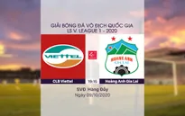VIDEO Highlights: CLB Viettel 4-1 Hoàng Anh Gia Lai (Vòng 1 giai đoạn 2 V.League 1-2020)