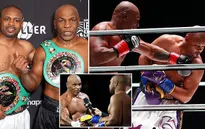 Tay đấm Mike Tyson hòa kịch tính ngày tái xuất