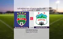 VIDEO Highlights: B.Bình Dương 3-2 Hoàng Anh Gia Lai (Vòng 6 giai đoạn 2 LS V.League 1-2020)