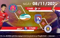 Loạt trận cuối V-League: Viettel trỗi dậy hay Hà Nội tại vị ngôi vương (17h, 8/11, Bóng đá TV)