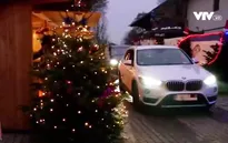 Đi chợ Giáng sinh trên ô tô tại Đức
