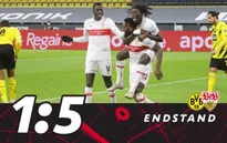 Vòng 11 Bundesliga: Dortmund thua đậm khó tin trên sân nhà trước Stuttgart