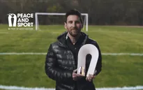 Messi nhận giải thưởng "Nhà vô địch vì Hòa bình"