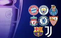 Champions League: Đã xác định 8 đội vào vòng 1/8