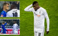 Con trai Thuram bị đuổi vì "phun mưa" vào mặt đối thủ