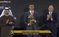 Ronaldo giành giải thưởng cầu thủ xuất sắc nhất thế kỷ