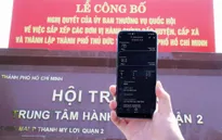 Thử nghiệm mạng 5G VinaPhone tại thành phố Thủ Đức đạt tốc độ tới 1 Gbps