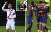 Barcelona 1-1 Eibar: Vắng Messi, "Gã khổng lồ" chia điểm thất vọng