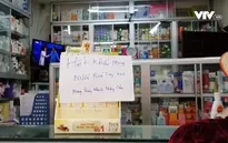 Cháy hàng khẩu trang và nước rửa tay