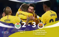 Messi tỏa sáng, Barcelona thắng nhọc nhằn Real Betis